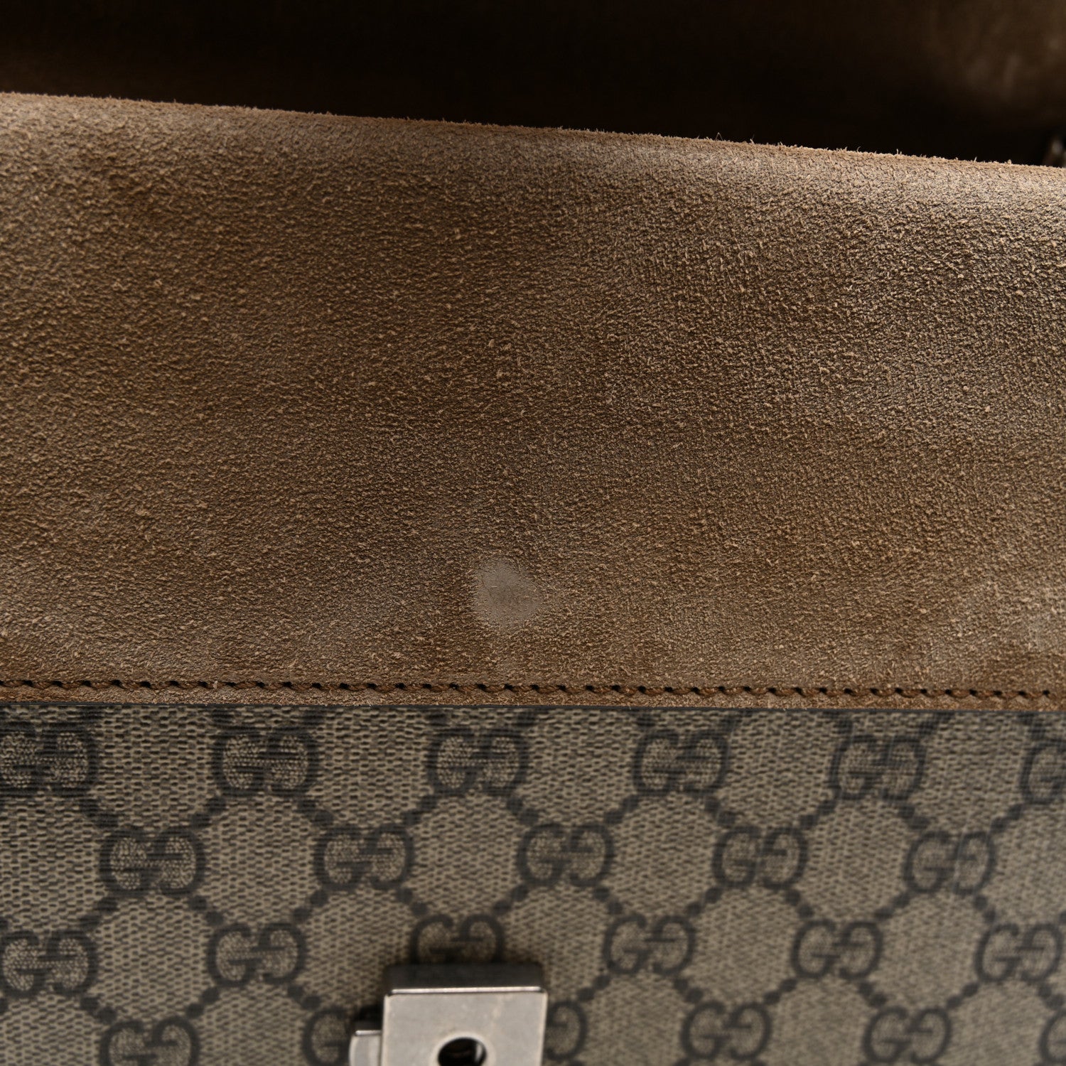 Gucci GG Supreme Monogram Small Dionysus Shoulder Bag Taupe 11 of 11