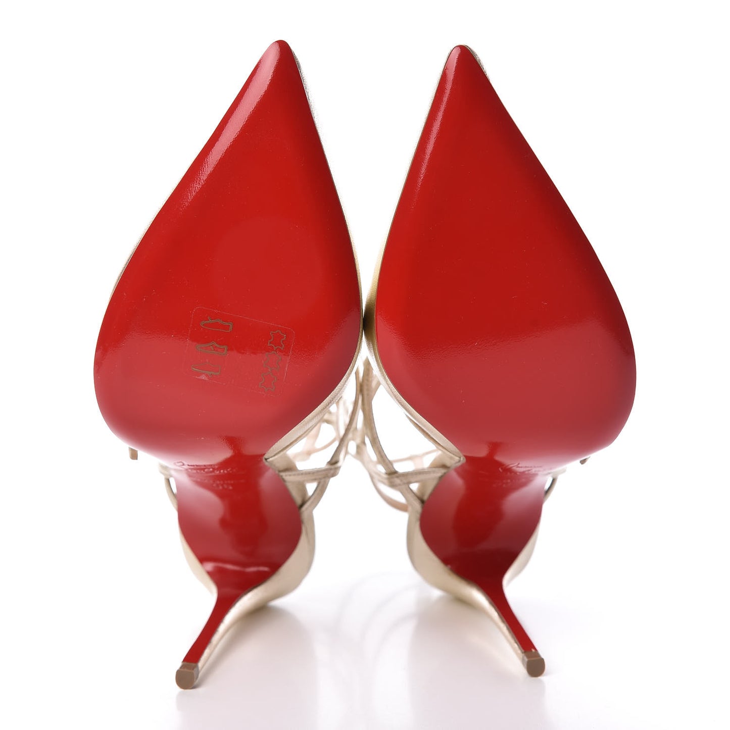 Metallic Nappa Kadreyana 100 Pumps 36 Sahara