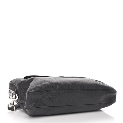Gucci Pebbled Calfskin Large Soho Briefcase Black 4 of 10