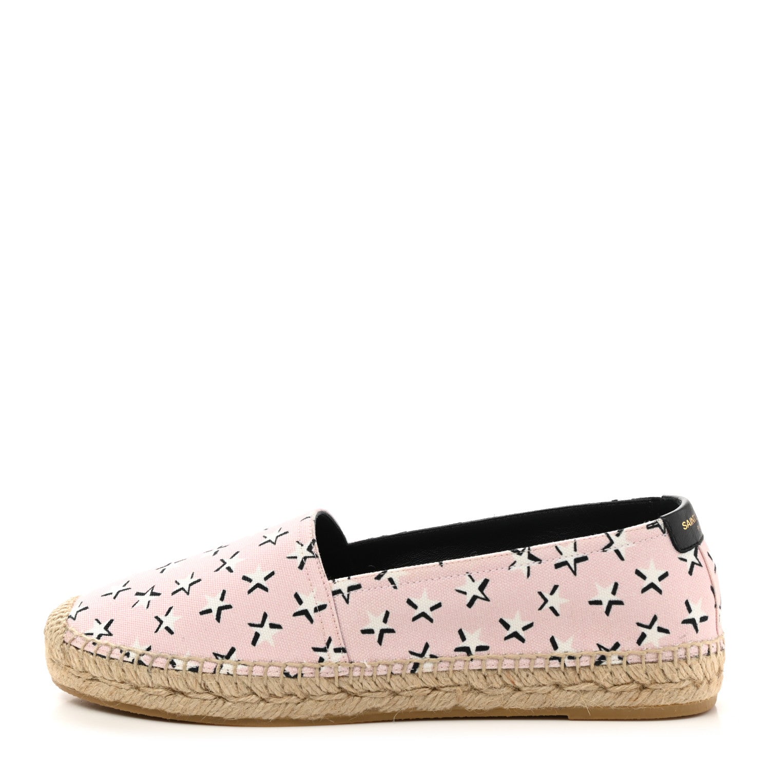 Saint Laurent Canvas Star Fun Espadrilles 37 Pink 1 of 9