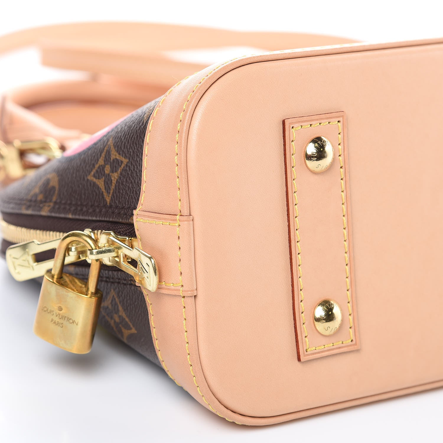Louis Vuitton Monogram World Tour Alma BB 8 of 11