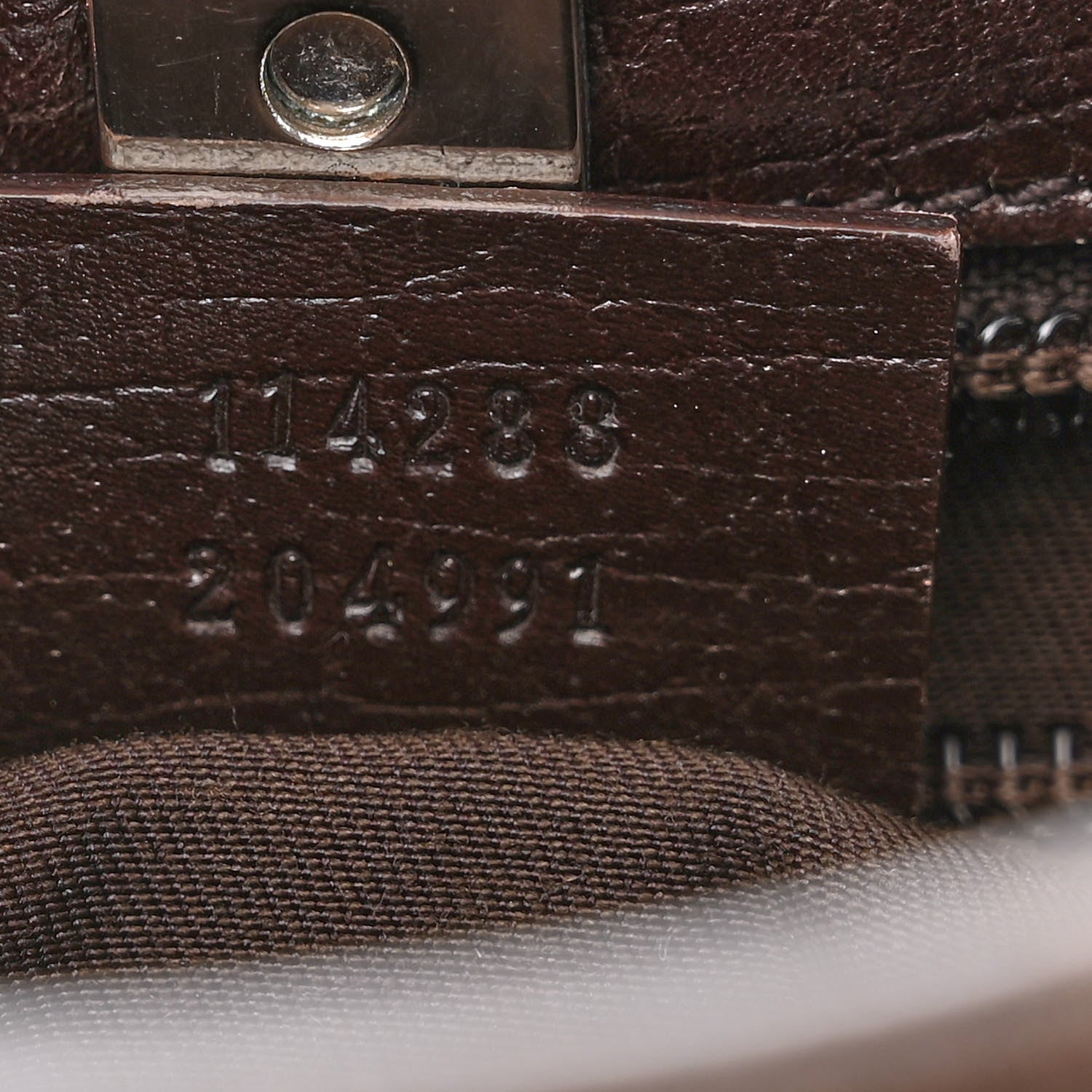 Gucci GG Plus Monogram Medium Joy Tote Dark Brown 7 of 12
