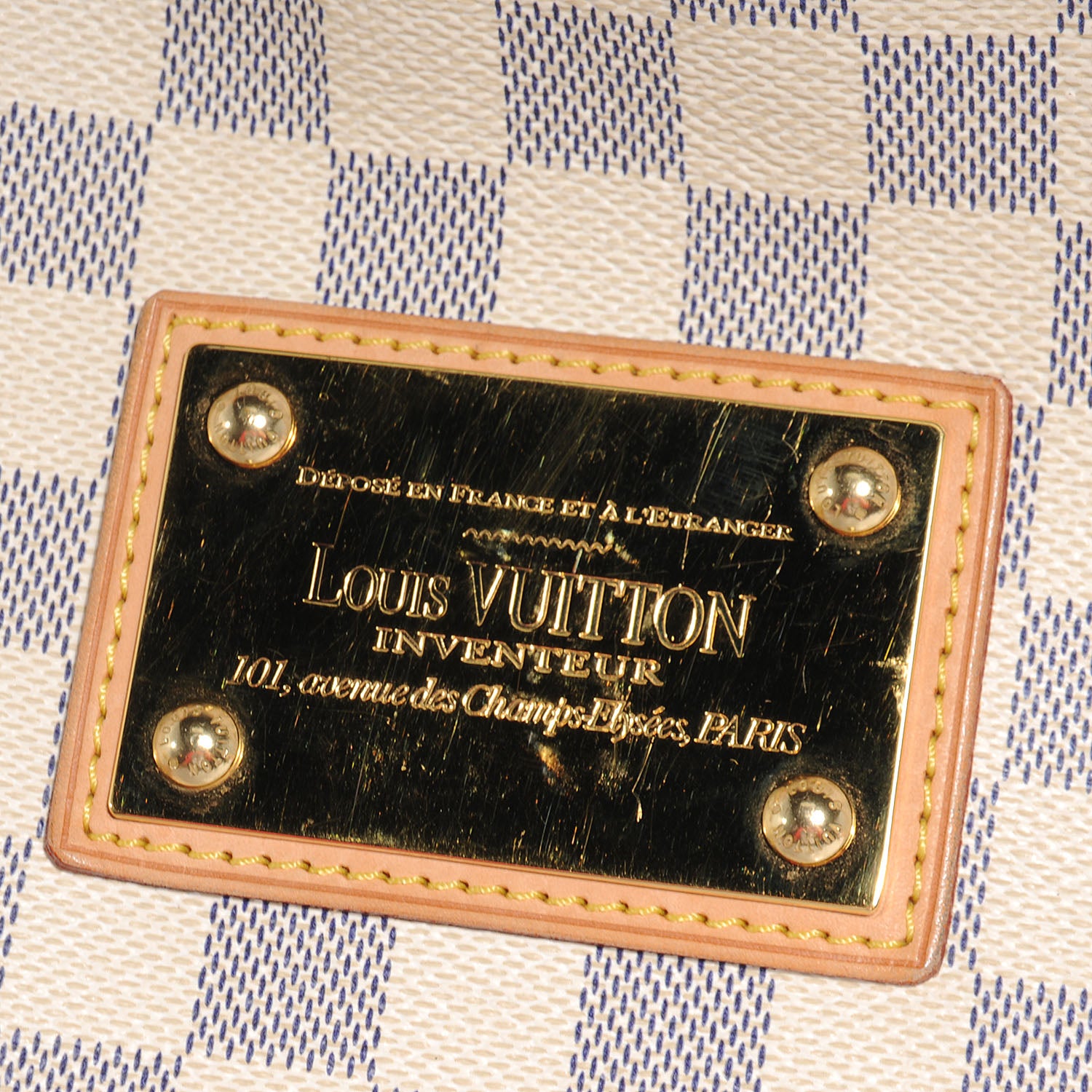 Louis Vuitton Damier Azur Galliera PM 8 of 12