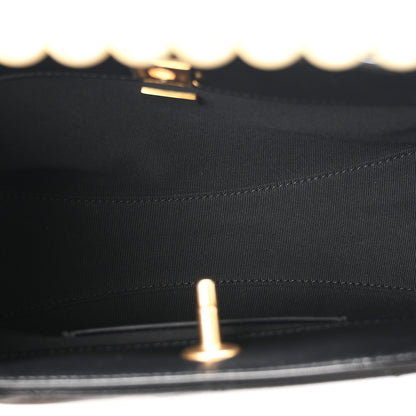 Chanel Shiny Lambskin Pearl Small Shopping Bag Black 9 of 21
