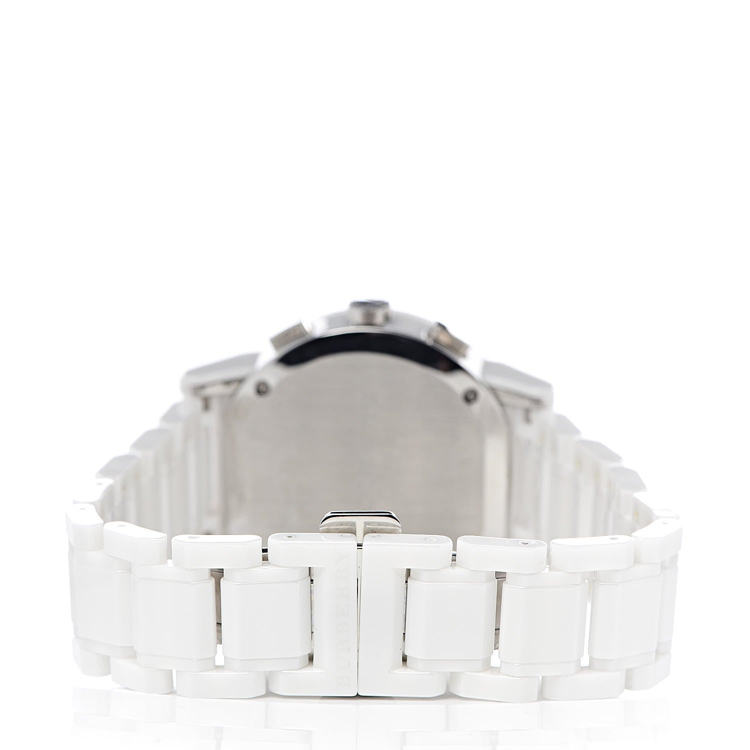Burberry Stainless Steel Ceramic 38mm Chronograph Quartz Watch White BU9080 4 of 6