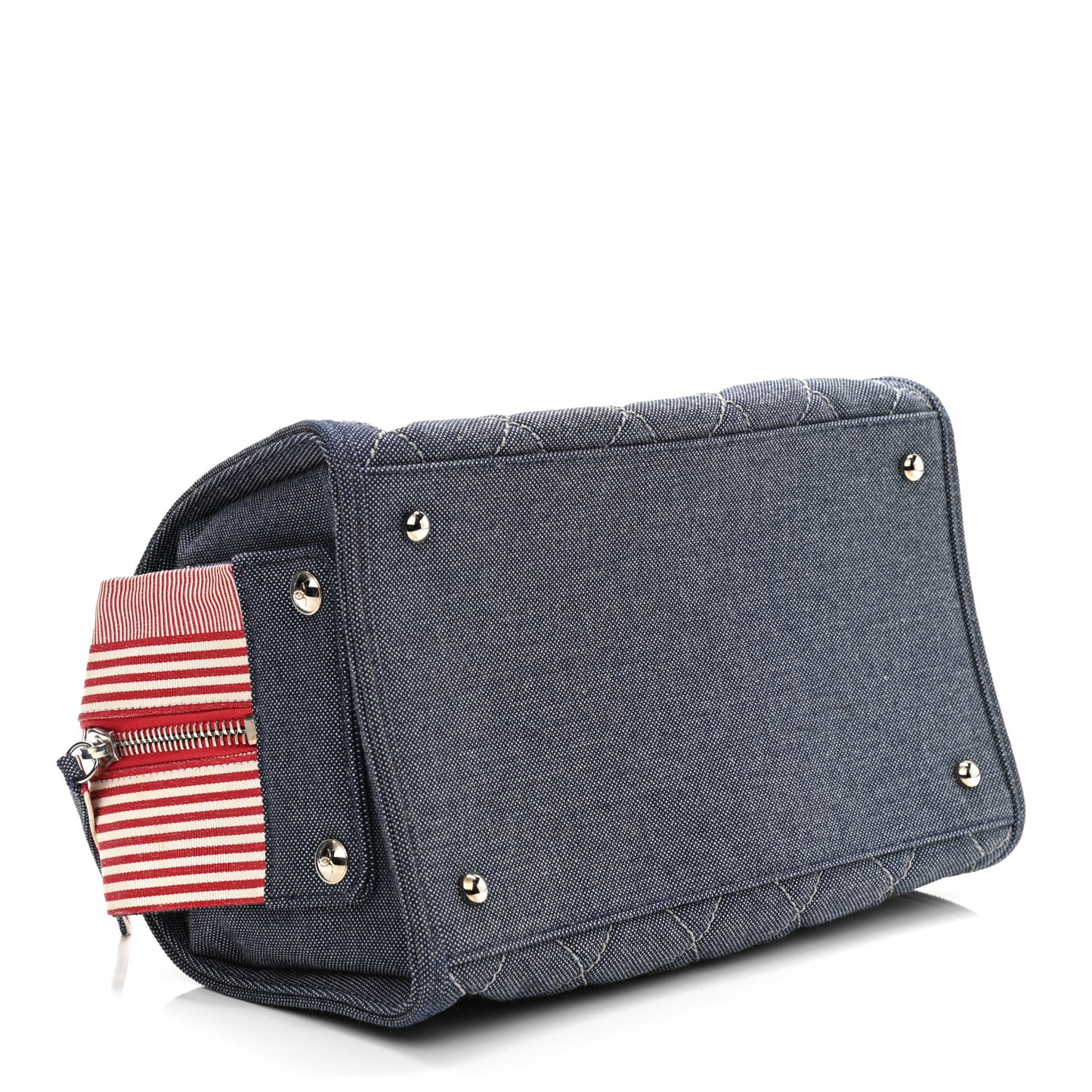 Denim Quilted CC Bag Blue