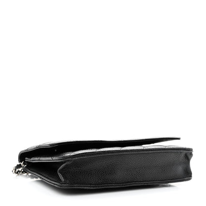 Chanel Caviar Quilted Wallet on Chain WOC Black 4 of 11