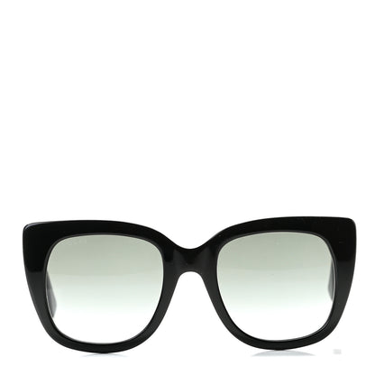 Gucci Acetate Cat Eye GG0163/S Sunglasses Black 2 of 8