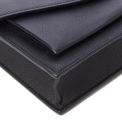 Louis Vuitton Soft Calfskin My Lockme Chain Pochette Black 6 of 8