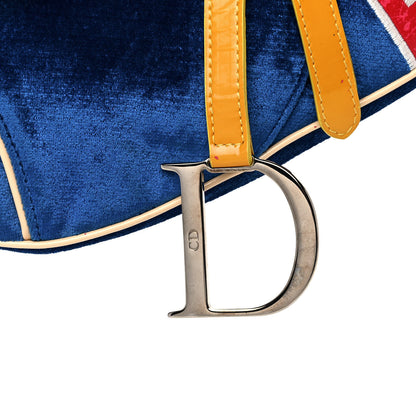 Christian Dior Velour Adiorable 69 Saddle Bag 8 of 14