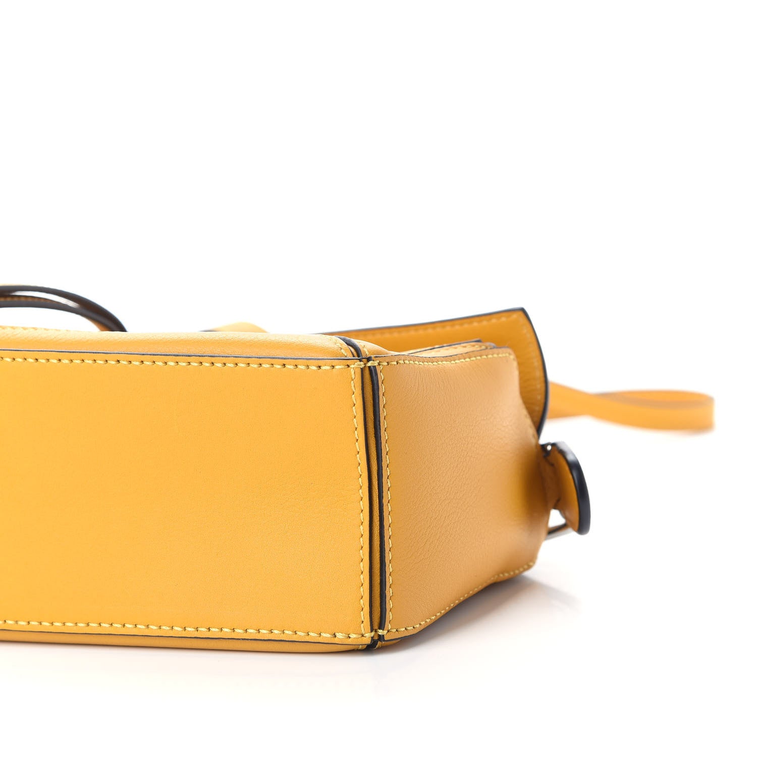 Loewe Calfskin Mini Puzzle Bag Narcisus Yellow 9 of 9