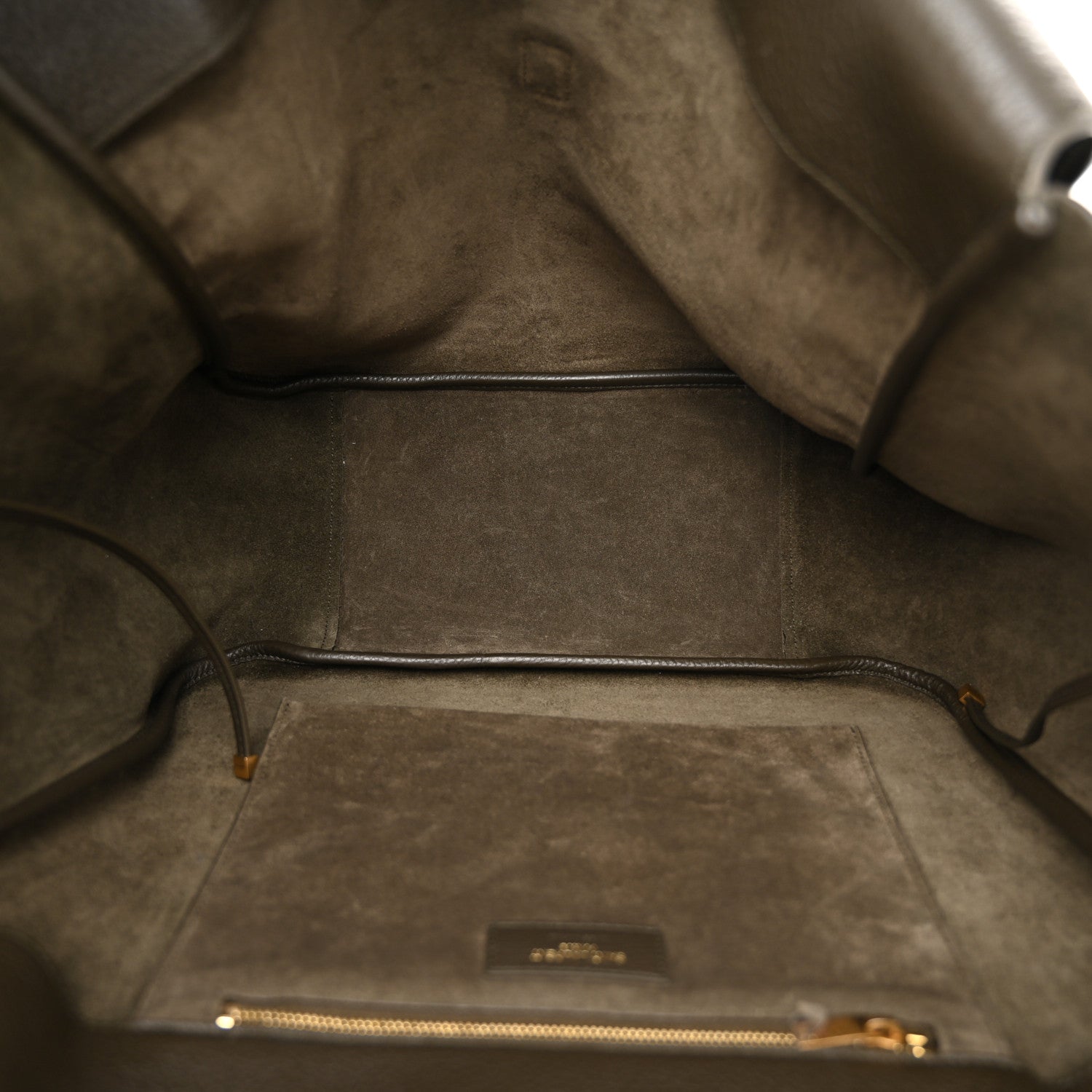 Saint Laurent Grained Deerskin Bea Tote Light Musk 5 of 10