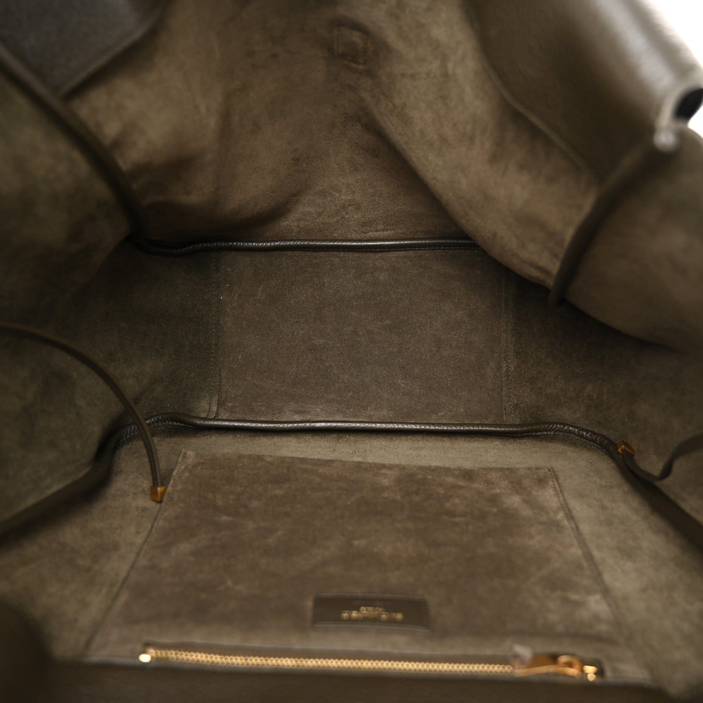 Grained Deerskin Bea Tote Musk