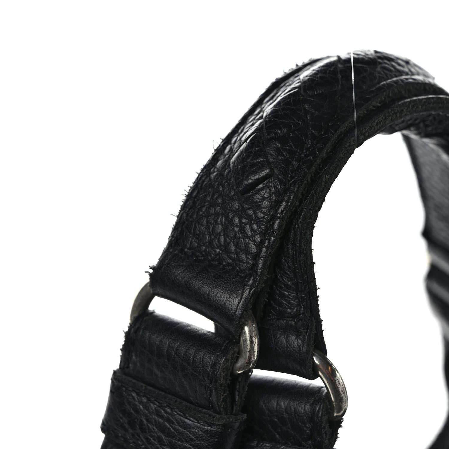 Bottega Veneta Grained Calfskin Large Campana Black 8 of 8