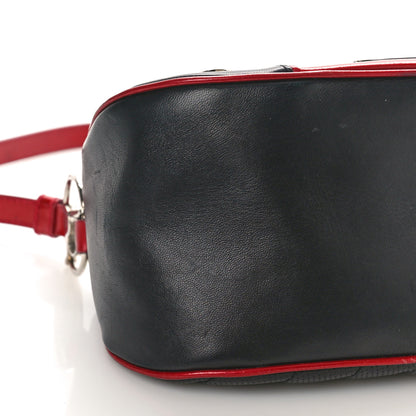 Christian Dior Calfskin Patent Trailer Trash Cadillac Shoulder Bag Black Red 10 of 12