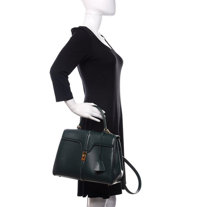 Celine Satinated Calfskin Medium 16 Top Handle Bag Amazone 3 of 10