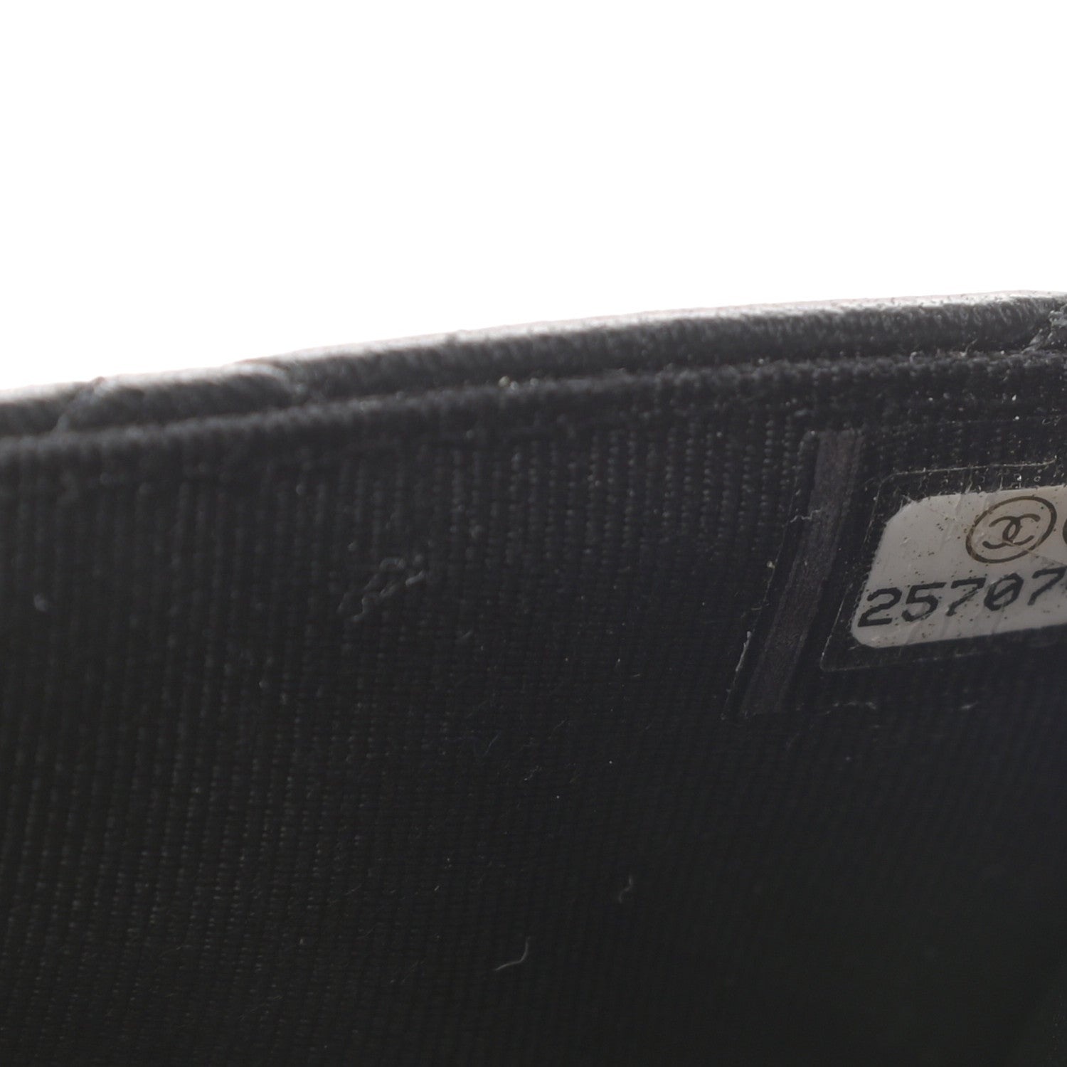 Chanel Lambskin Quilted Wallet On Chain WOC Black 8 of 17