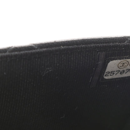 Chanel Lambskin Quilted Wallet On Chain WOC Black 8 of 17