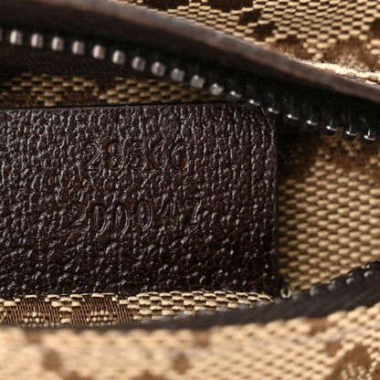 Gucci GG Monogram Double Pocket Belt Bag Dark Brown 7 of 10