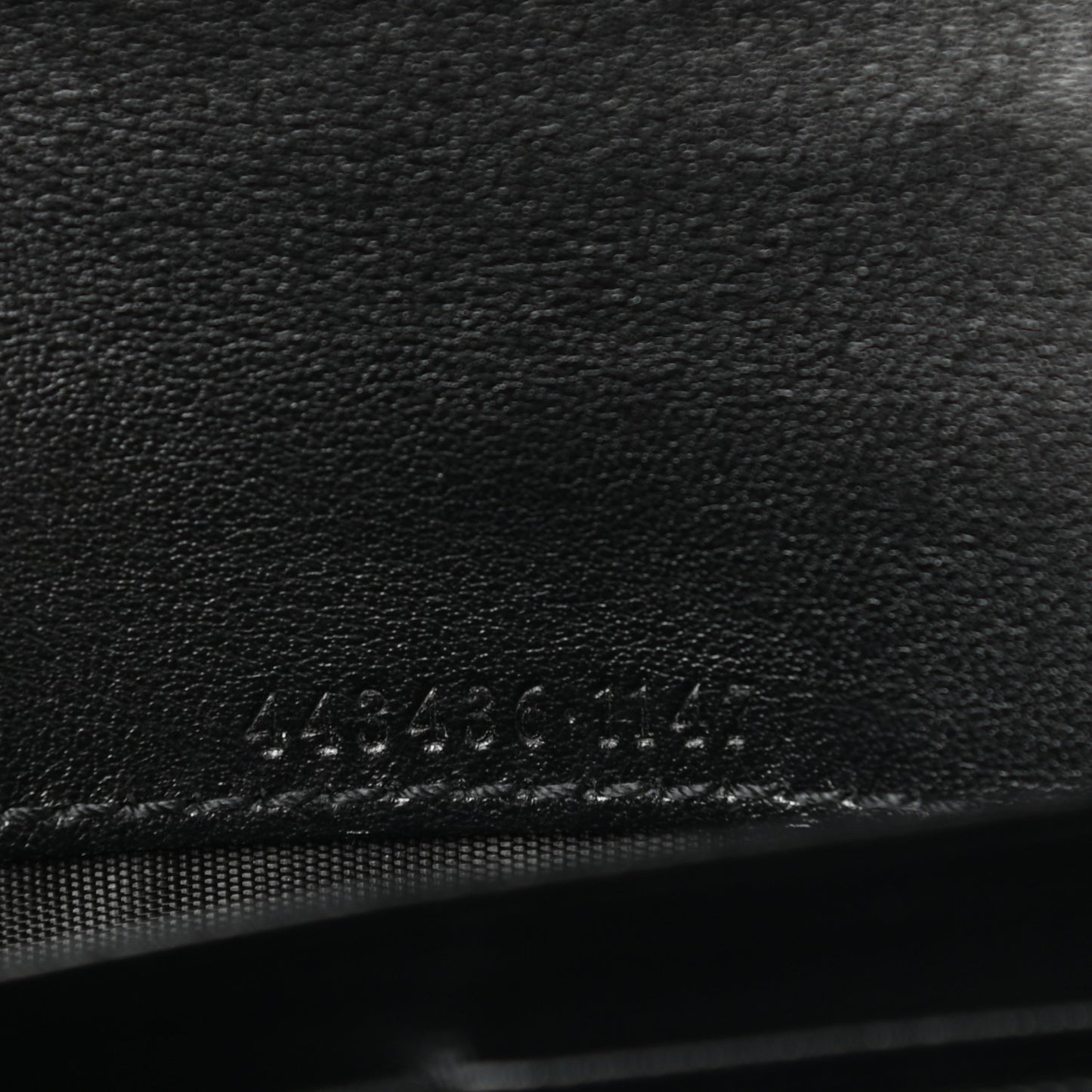 Calfskin Matelasse GG Marmont Continental Wallet Black