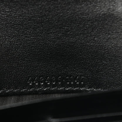 Gucci Calfskin Matelasse GG Marmont Continental Wallet Black 7 of 8