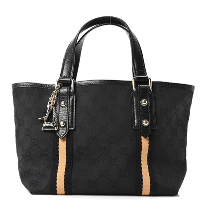 Gucci Monogram Small Jolicoeur Tote Black 1 of 10