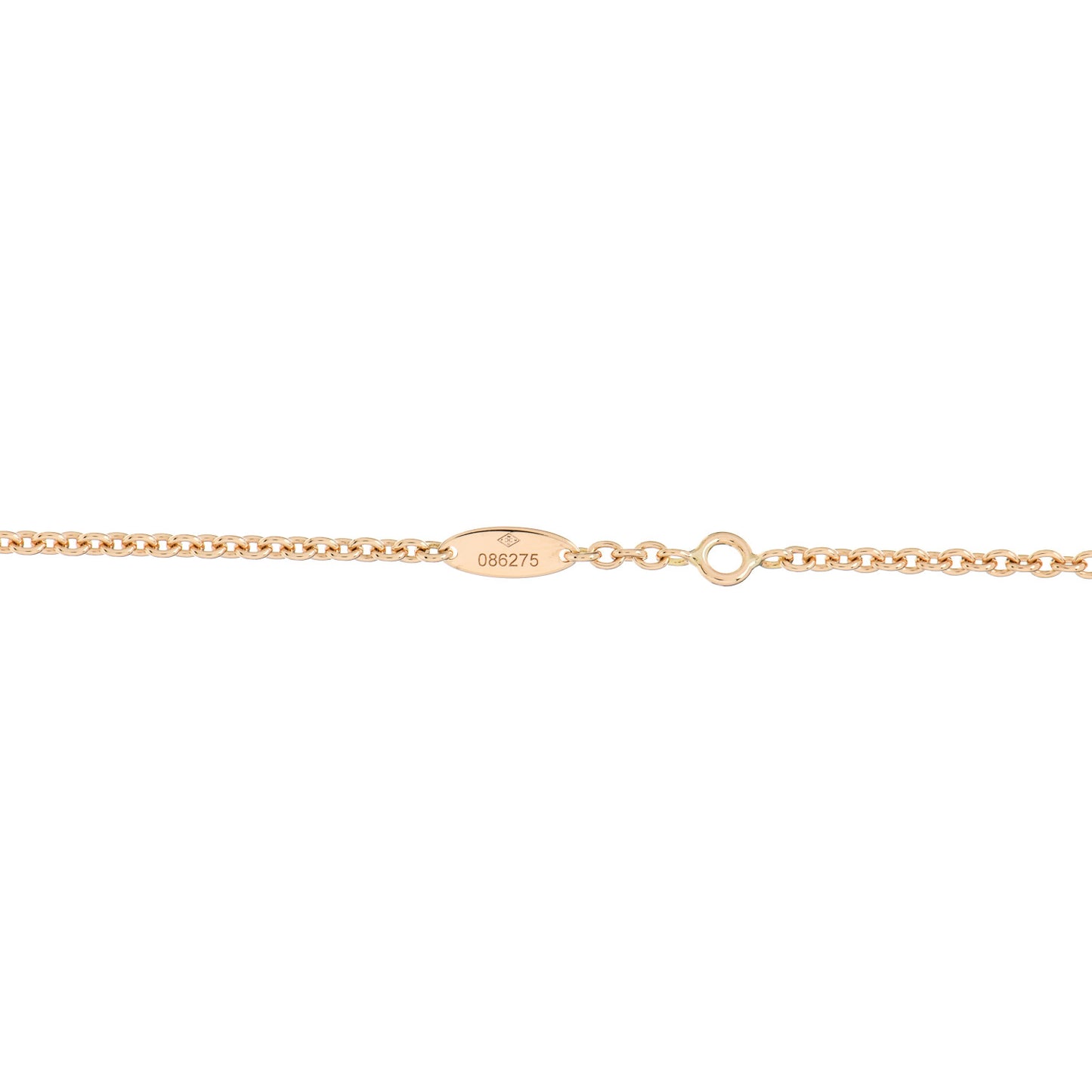 18K Yellow Gold Diamond Mother of Pearl Rose Des Vents Medallion Necklace