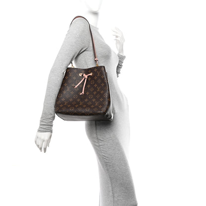 Louis Vuitton Monogram Neonoe MM Rose Poudre 2 of 10