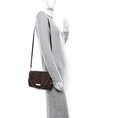 Louis Vuitton Damier Ebene Favorite MM 2 of 19