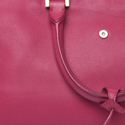 Saint Laurent Calfskin Small Classic Y Cabas Fuchsia 17 of 17