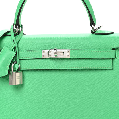 Hermes Epsom Kelly Sellier 25 Vert Comics 8 of 11