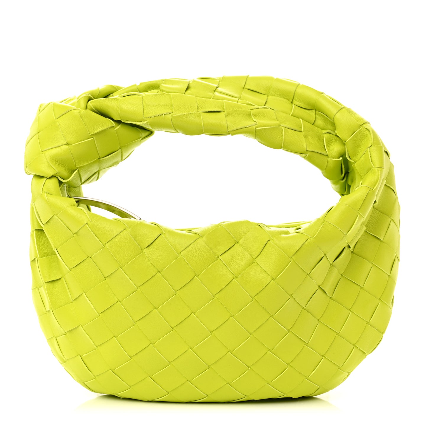 Nappa Intrecciato Mini Jodie Kiwi