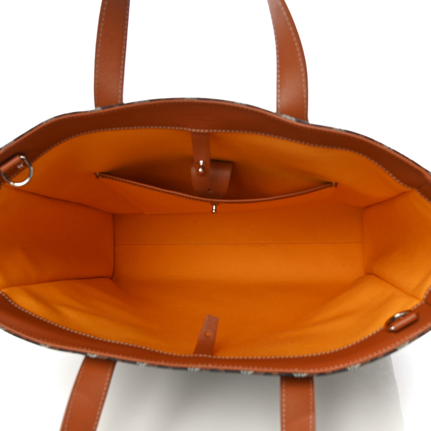 Goyardine Voltaire III Tote Black Gold