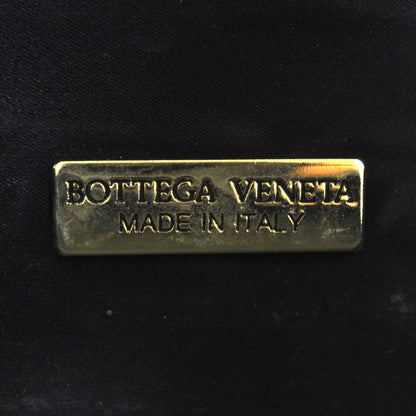 Bottega Veneta Vintage Crocodile Box Clutch Black 6 of 7