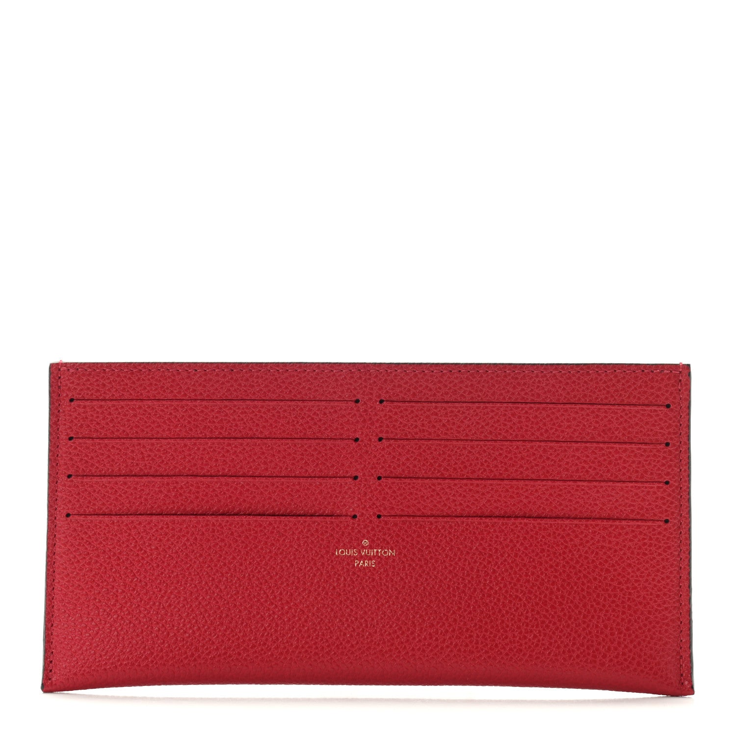 Louis Vuitton Calfskin Felicie Card Holder Insert Fuchsia 1 of 5