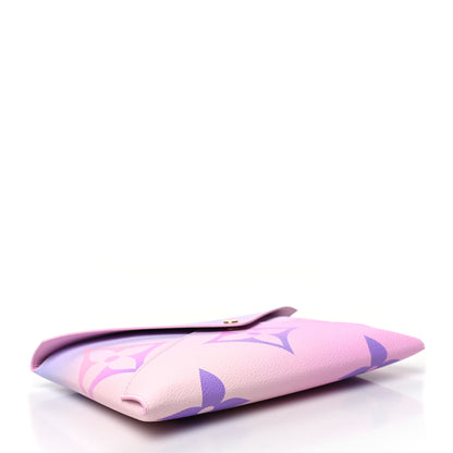 Louis Vuitton Monogram Giant Spring In The City Kirigami Pochette Set Sunrise Pastel Midnight Fuchsia Sunset Kaki 5 of 11