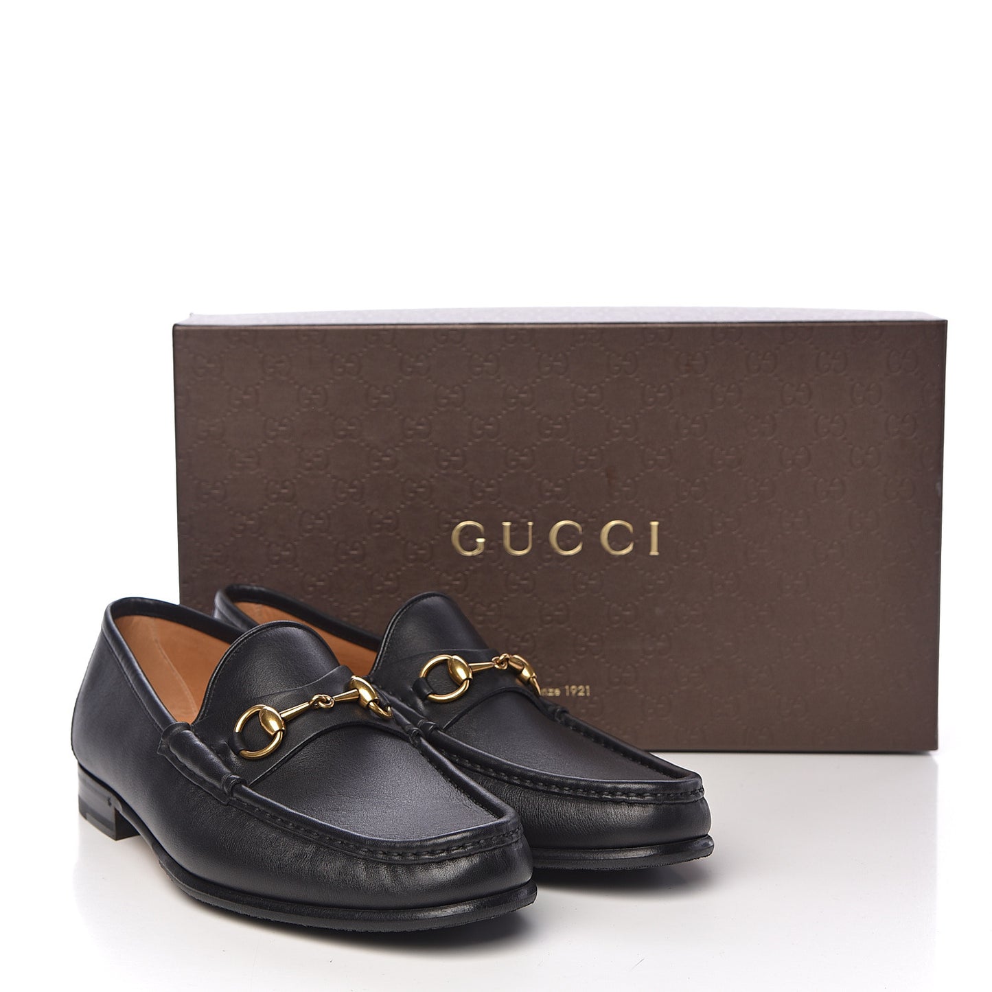 Calfskin Miro Soft Mens Horsebit Loafers 8.5 Black