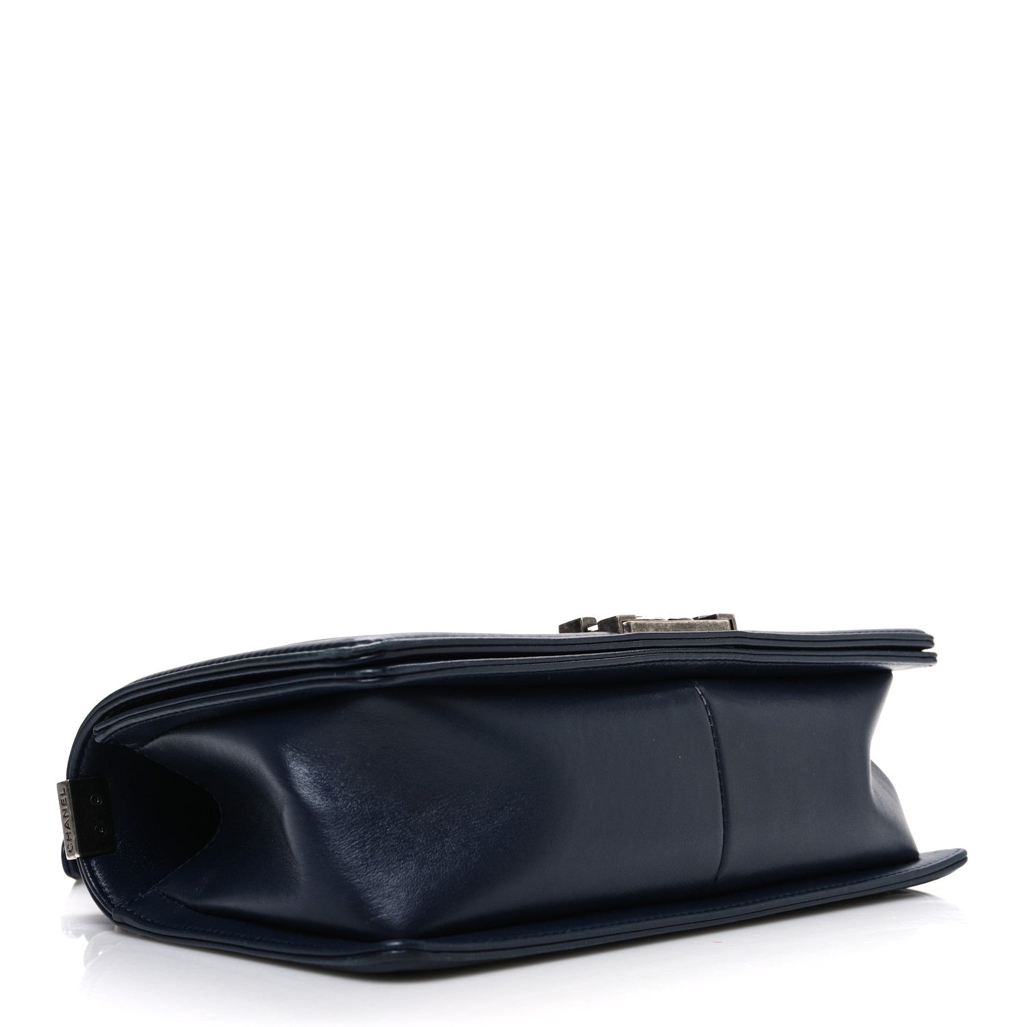 Chanel Calfskin Ombre Faded Quilted Medium Boy Flap Blue 4 of 10