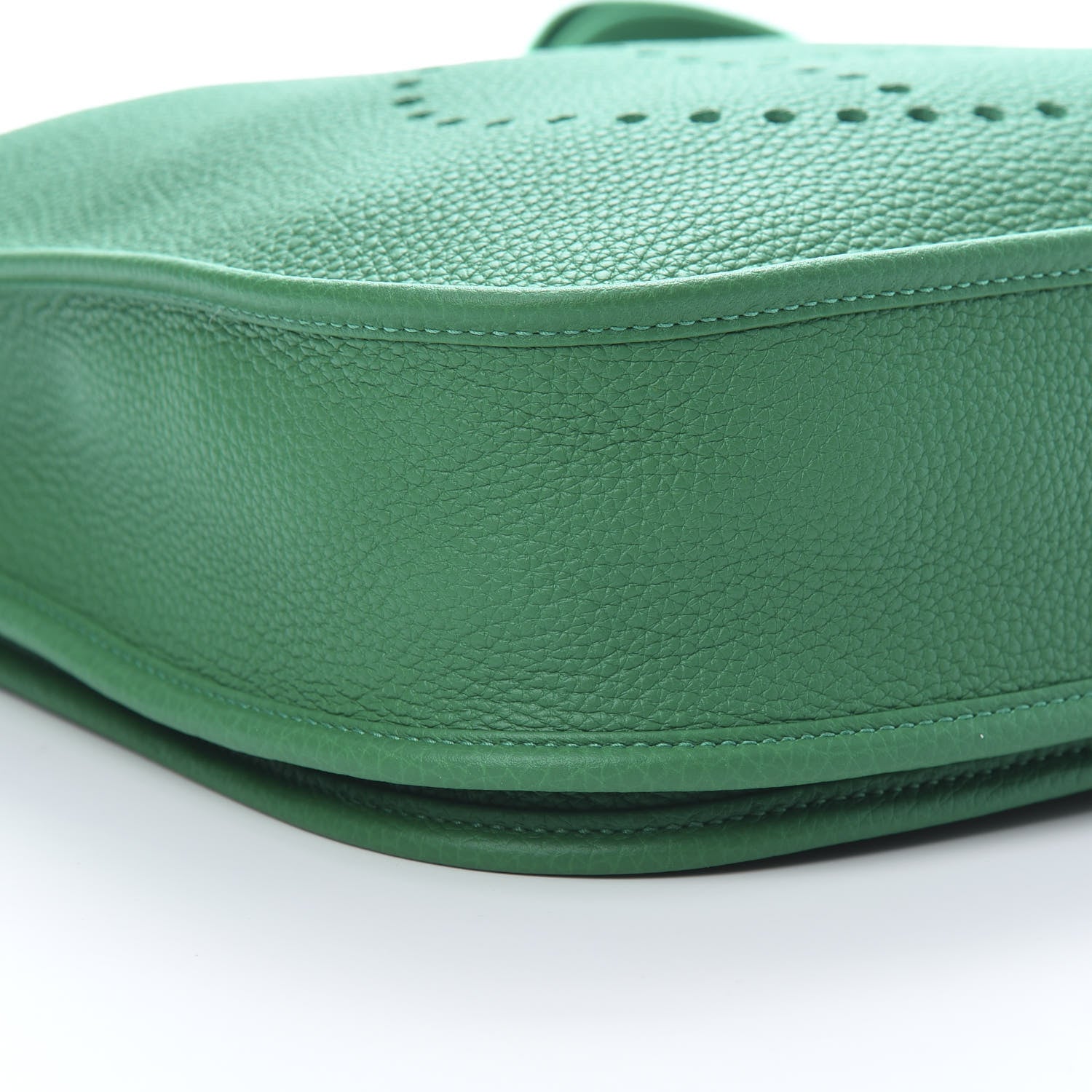 Hermes Taurillon Clemence Evelyne III PM Vert Vertigo 10 of 11