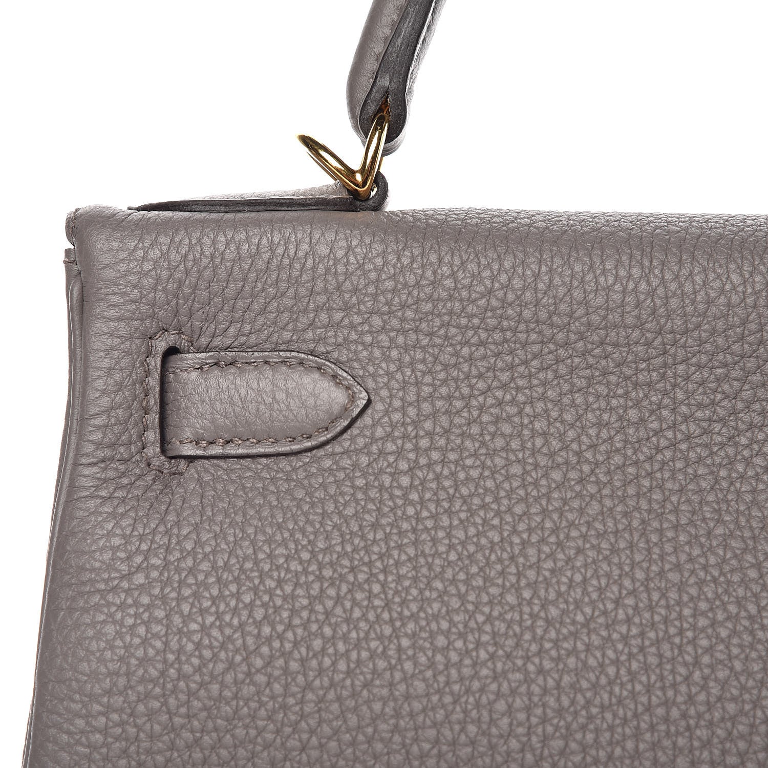 Hermes Togo Kelly Retourne 28 Etain 31 of 38