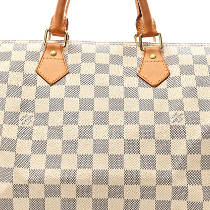 Louis Vuitton Damier Azur Speedy 35 8 of 10