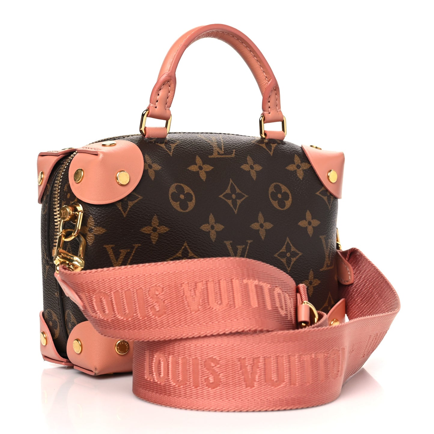Monogram Petite Malle Souple Peach