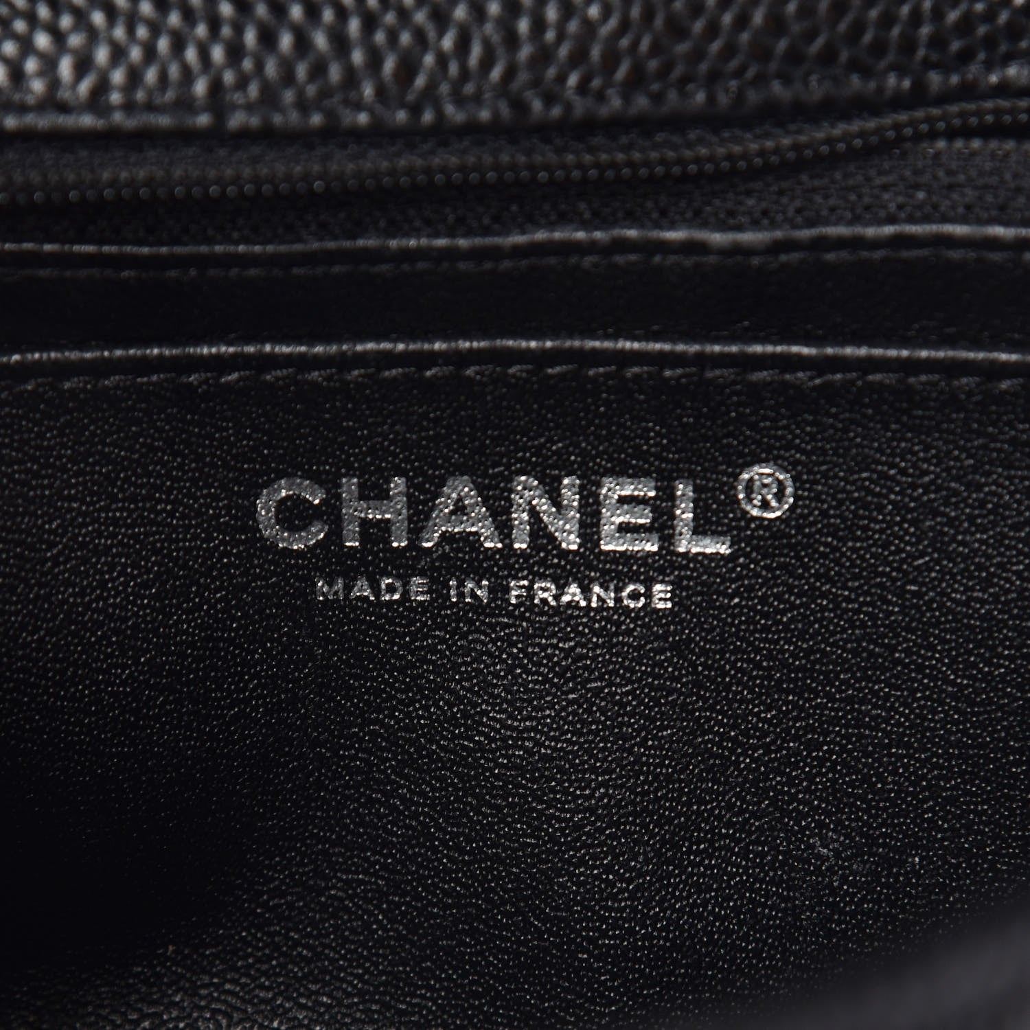 Chanel Iridescent Caviar Quilted Mini Rectangular Flap Black 6 of 8