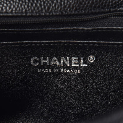 Chanel Iridescent Caviar Quilted Mini Rectangular Flap Black 6 of 8