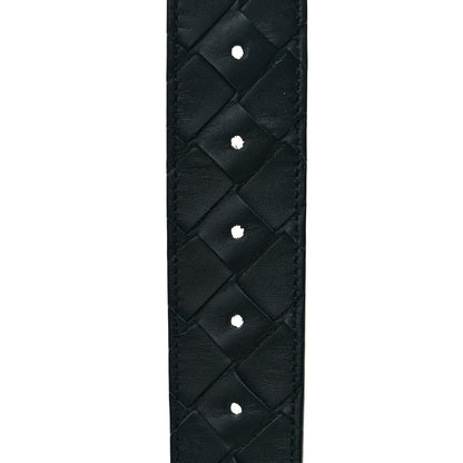 Bottega Veneta Nappa Intrecciato Belt 85 34 Inkwell 4 of 5