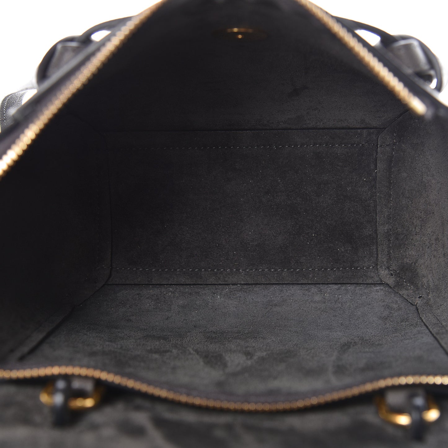 Grained Calfskin Nano Belt Bag Grey