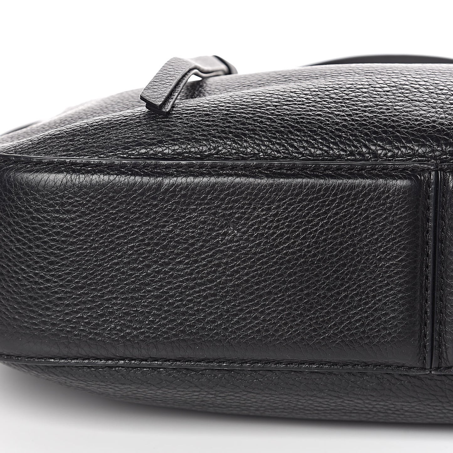 Pebbled Calfskin Hobo Black