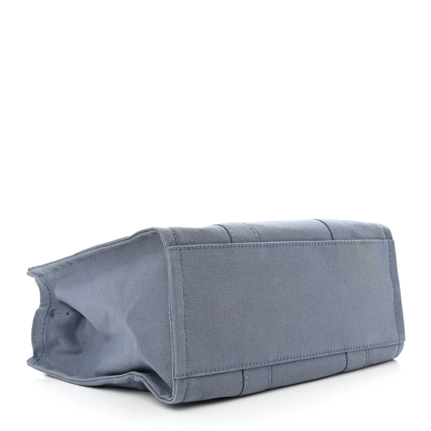 Marc Jacobs Cotton Canvas Medium The Traveler Tote Bag Blue Shadow 4 of 14