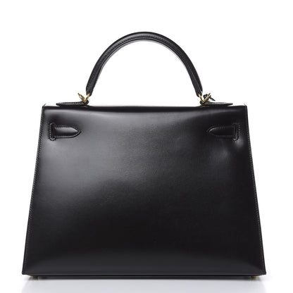 Hermes Box Kelly Sellier 32 Black 5 of 32