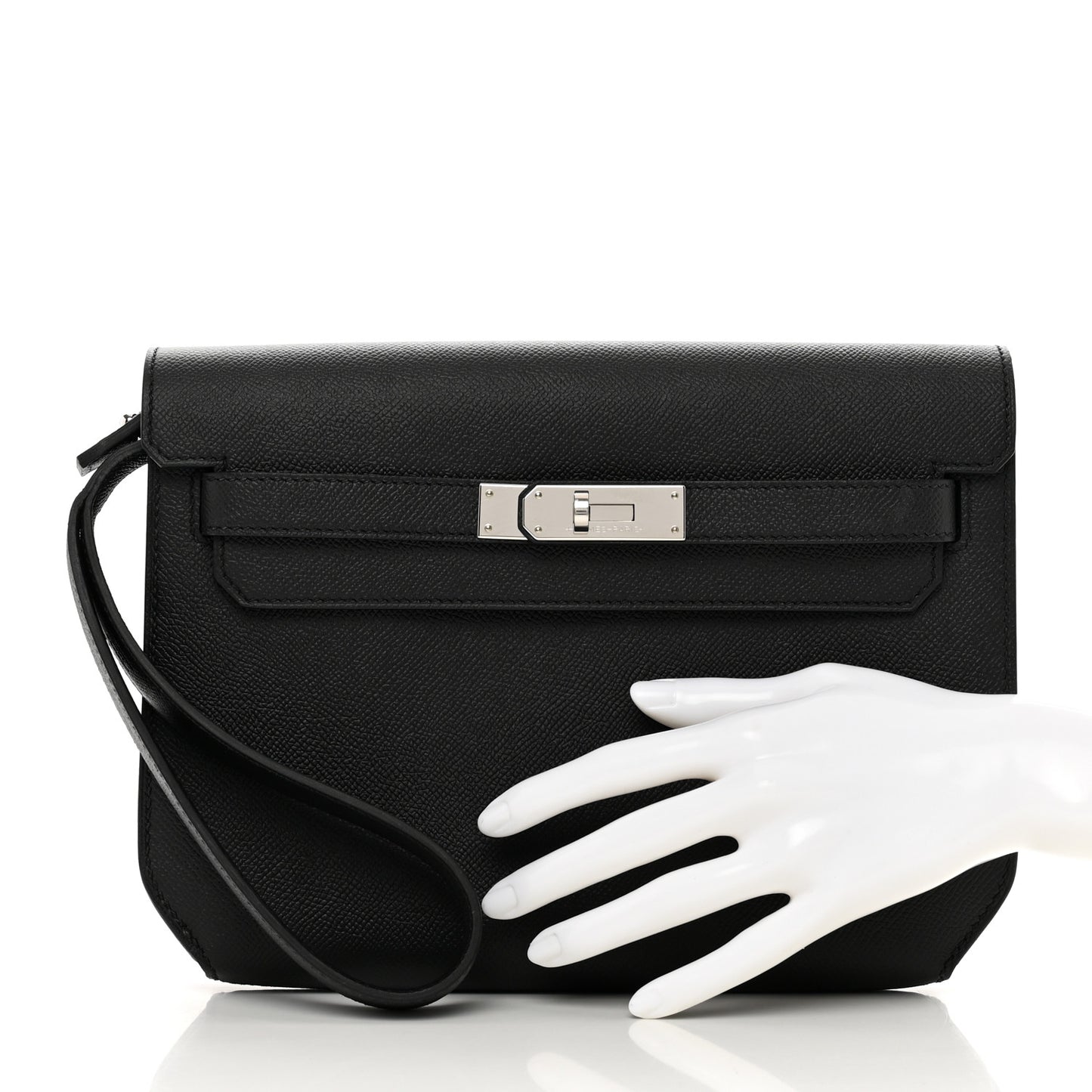 Epsom Kelly Depeches 25 Pouch Black